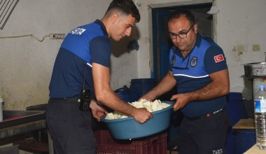 Yenişehir Belediyesi kaçak peynir imalathanesini mühürledi