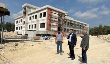 “Mezitli Devlet Hastanesinin yüzde 40’ı tamamlandı”