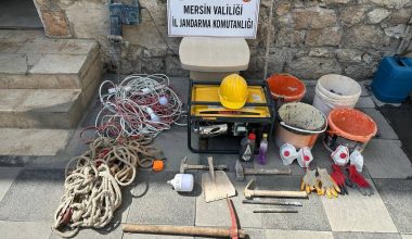 Kaçak kazı yapanlar yakalandı