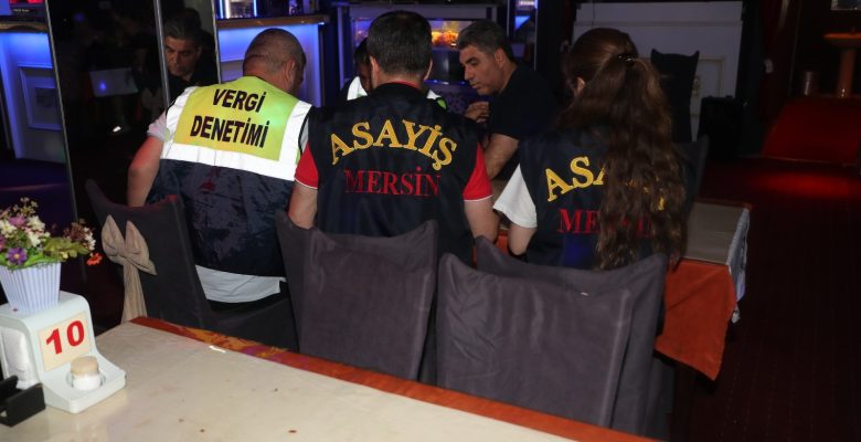 Polis ekipleri, eğlence mekanlarını denetledi