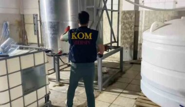 38 Ton 820 Kilo Etil Alkol Ele Geçirildi