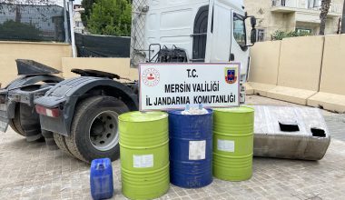 Mersin’de sıvı uyuşturucu madde ele geçirildi