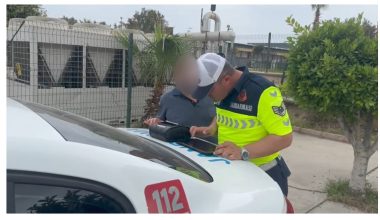 Ters yönden giden sürücünün ehliyetine el konuldu