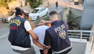 Mersin’de aranan 56 şüpheli yakalandı