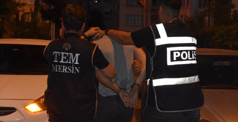 Mersin’de terör operasyonu, 8 şüpheli yakalandı