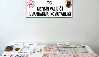 Mersin’de uyuşturucu operasyonu