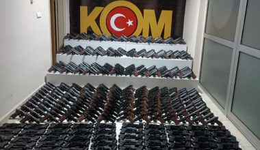 Mersin’de, Silah ve Mühimmat Kaçakçılığı operasyonu
