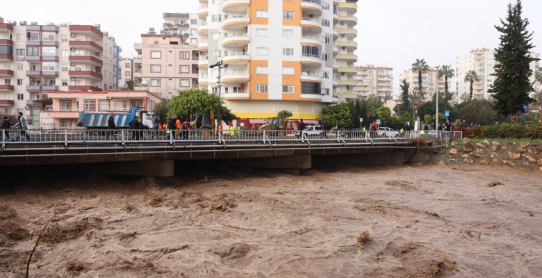 Şiddetli yağış sele yol açtı