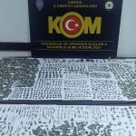 Mersin’den kaçırılmak istenilen binlerce tarihi eser ele geçirildi